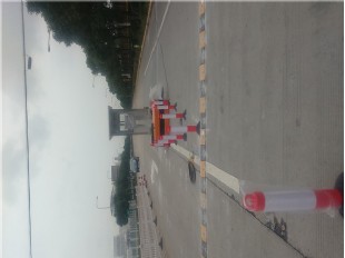 厂区道闸门禁系统施工